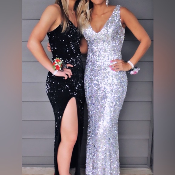 Sequin Prom Dress - Picture 2 of 3